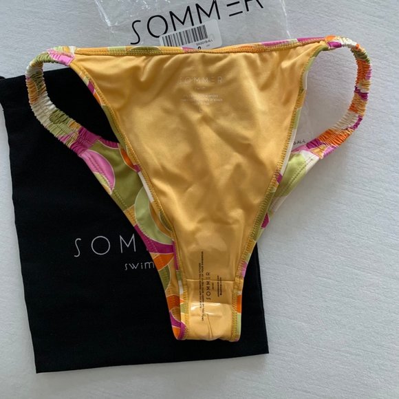 Sommer Swim Iggy Bikini Bottom in Allegria Print - Picture 6 of 7